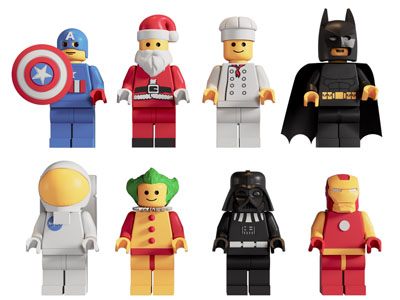 现代乐高公仔 积木玩具