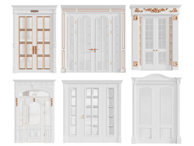欧式雕花双开门 平开门 大门