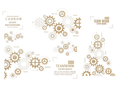 工业风loft齿轮墙饰挂件