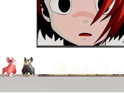 现代装饰挂画 摆件组合3d模型 现代装饰挂画 摆件组合