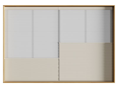 现代百叶窗帘 梦幻窗帘 拉帘3d模型 现代百叶窗帘 梦幻窗帘 拉帘