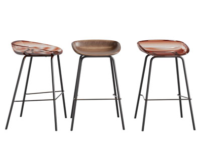 现代亚克力吧椅