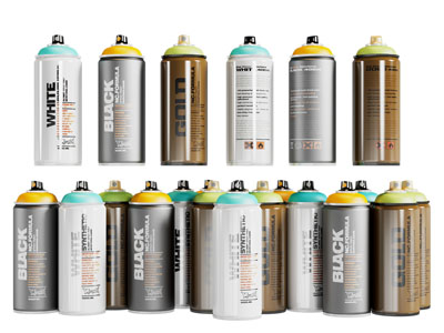 现代喷罐 油漆罐