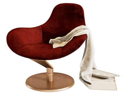 现代轻奢休闲椅子