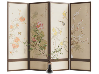 新中式屏风