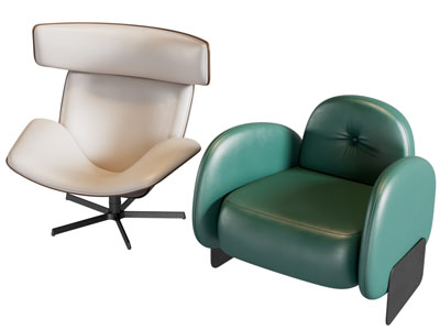 现代休闲椅子 单人沙发