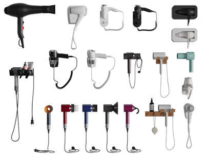 现代吹风机 生活用品3d模型 现代吹风机 生活用品