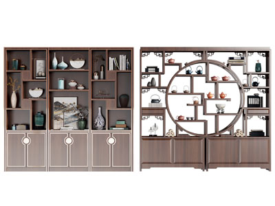 新中式博古架 装饰柜