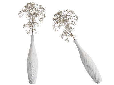 现代花瓶花卉3d模型 现代花瓶花卉