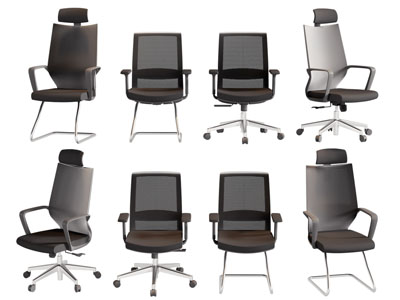 现代办公椅子 转椅