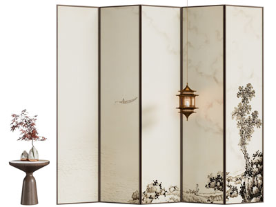 新中式屏风