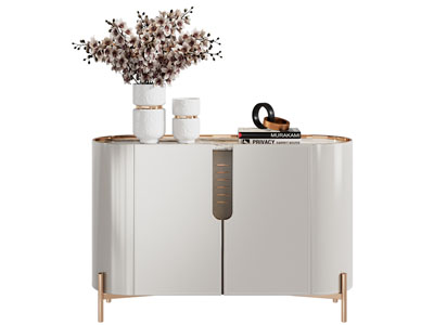 现代轻奢玄关柜 边柜3d模型 现代轻奢玄关柜 边柜