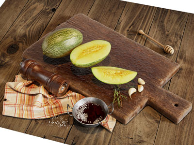 现代砧板 水果 厨具组合