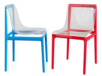 现代亚克力休闲椅子 餐椅