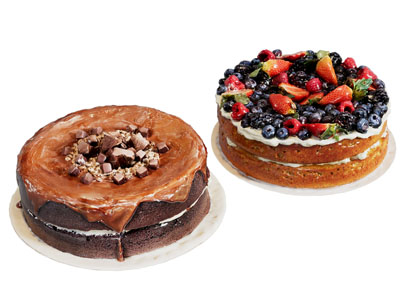 现代巧克力奶油蛋糕 水果蛋糕 食物