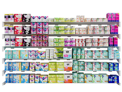 现代香皂 生活用品货架 展架3d模型 现代香皂 生活用品货架 展架