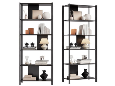 现代书籍 台灯置物收纳架