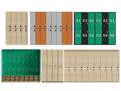 现代更衣柜 公共空间储物柜 寄存柜