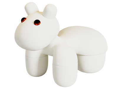 现代卡通动物沙发凳子