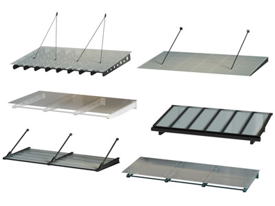 现代玻璃雨棚 遮阳棚