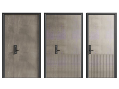 现代密码锁子母入户门 房门 防盗门 平开门