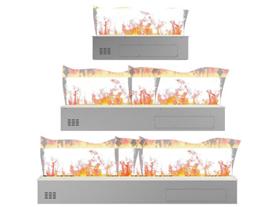 现代火焰壁炉火炉3d模型 现代火焰壁炉火炉