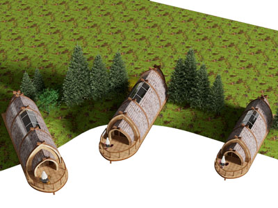 现代船屋度假区 民宿酒店