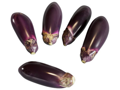 现代茄子 水果蔬菜