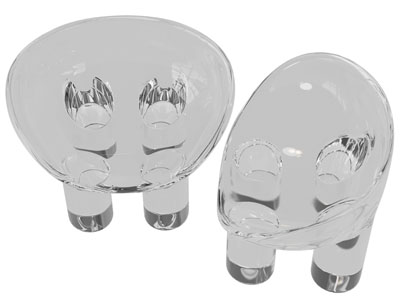 现代亚克力休闲椅子