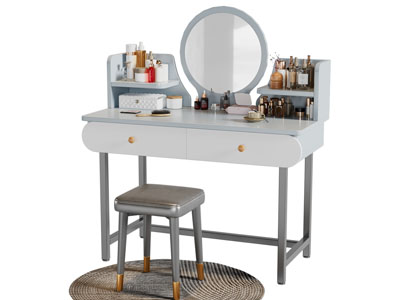 现代化妆 梳妆台3d模型 现代化妆 梳妆台