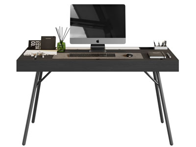 北欧书桌3d模型 北欧书桌