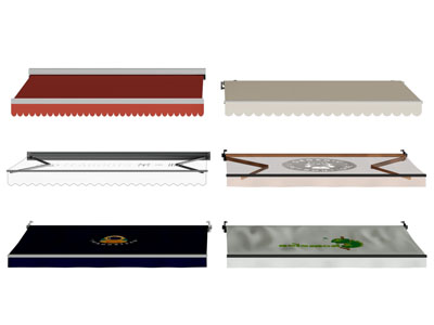 现代布艺遮阳棚 雨棚