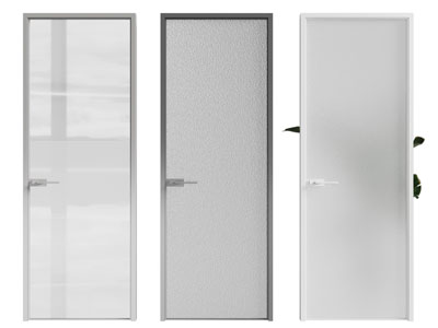 现代玻璃平开门 房门
