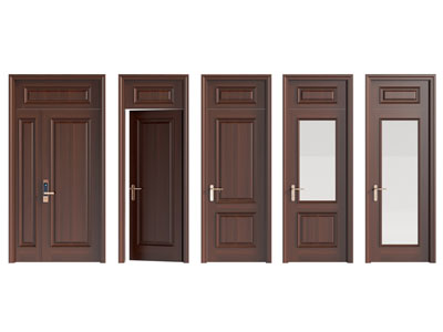 现代密码锁的子母入户门 房门 平开门