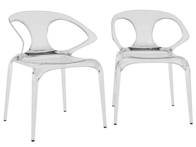 现代亚克力休闲椅子 餐椅