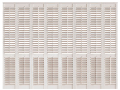 现代八扇百叶折叠门