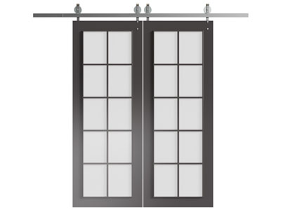 现代谷仓门 推拉门