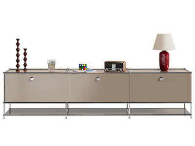 现代电视柜 摆件组合