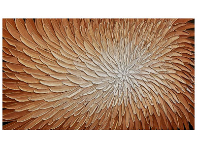 现代花卉装饰挂画 肌理画3d模型 现代花卉装饰挂画 肌理画
