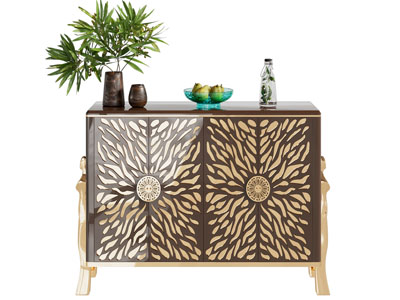 现代浮雕柜门的玄关柜 边柜3d模型 现代浮雕柜门的玄关柜 边柜