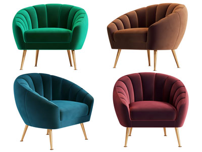 现代轻奢休闲椅子