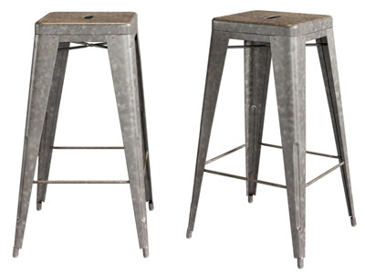 工业风loft方凳子