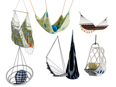 现代吊床 吊椅