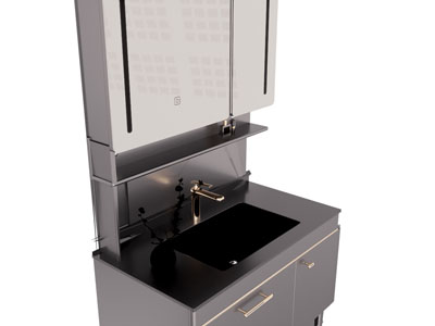 现代洗手台 浴室柜