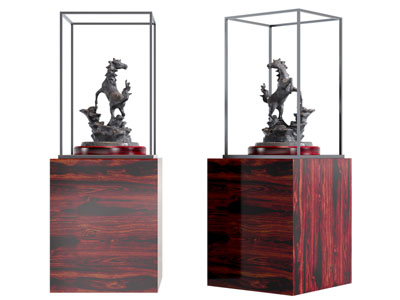 新中式工艺品雕塑雕刻摆件组合3d模型 新中式工艺品雕塑雕刻摆件组合