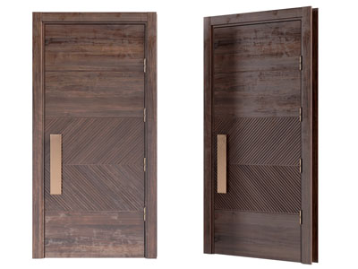 现代木门 平开门 房门