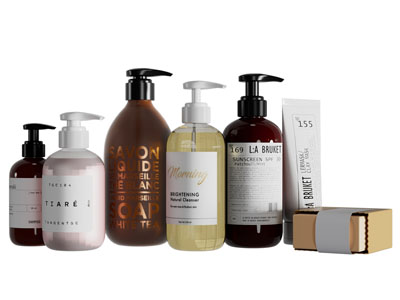 现代洗护用品 卫浴小件3d模型 现代洗护用品 卫浴小件