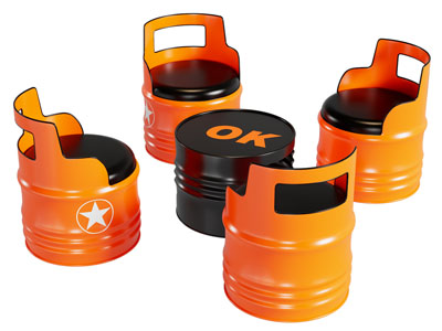 工业风loft油桶休闲桌椅组合3d模型 工业风loft油桶休闲桌椅组合