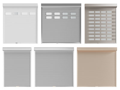 现代卷闸门 防盗门 车库门 大门