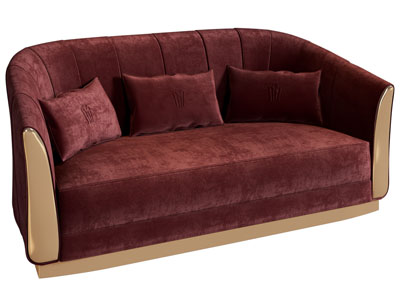 现代布艺多人沙发3d模型 现代布艺多人沙发